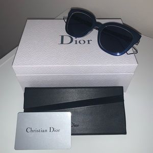 Christian Dior Sunglasses Navy Blue